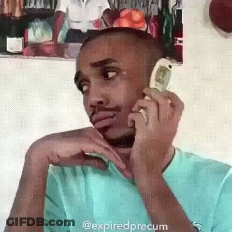 Holding Motorola Flip Phone Saying Ugh It's My Boss GIF