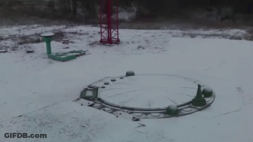 Hole In The Ground With Circle Saying Do GIF