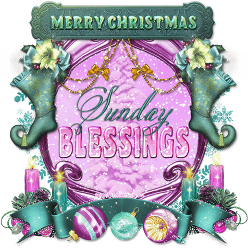 Holiday Greetings More Sunday Christmas Blessings GIF