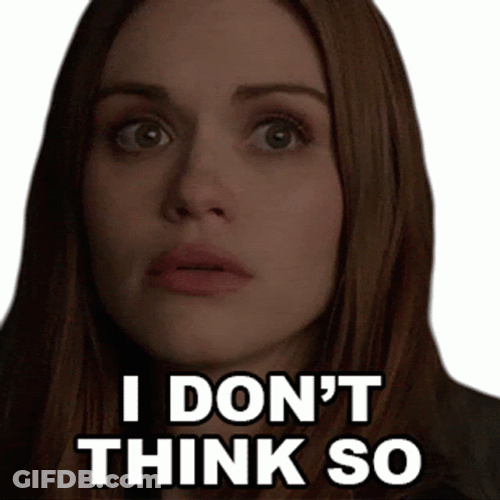 Holland Roden I Dont Think So GIF