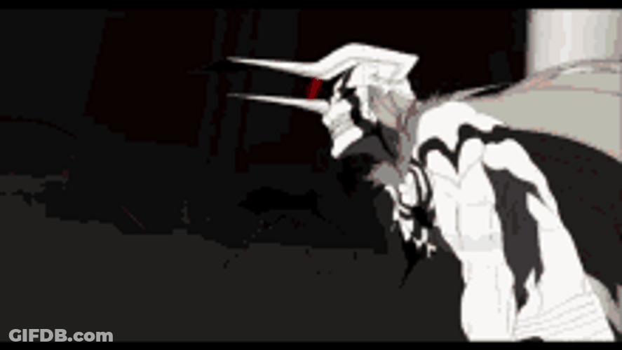 Hollow Ichigo Ulquiorra Cifer Bleach Anime Fight GIF