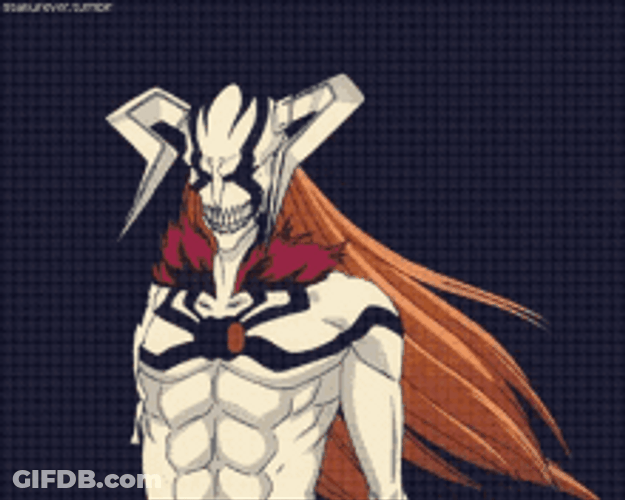 Hollow Ichigo Vasto Lorde Hair Blown Air GIF