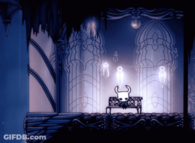 Hollow Knight Alone In The Dark GIF