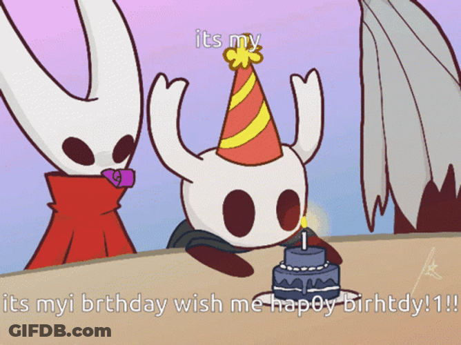 Hollow Knight Birthday Party GIF