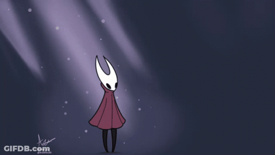 Hollow Knight Catching Hornet GIF