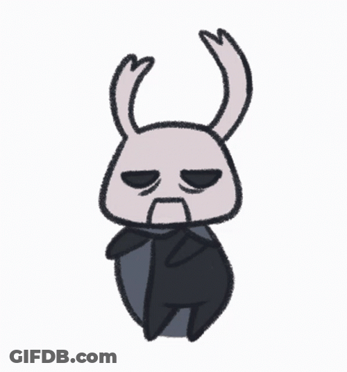 Hollow Knight Divine Shimmying GIF
