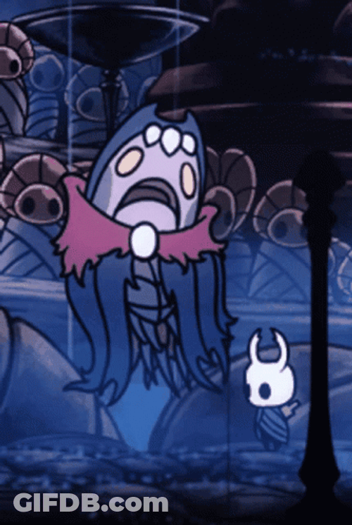 Hollow Knight Soul Master Antagonist GIF