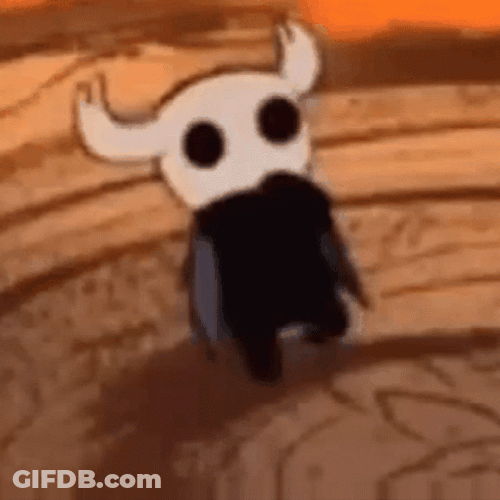 Hollow Knight Spinning Dance GIF
