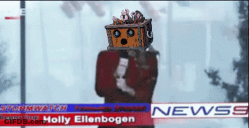 Holly Ellenbogen Cartoon On The News GIF