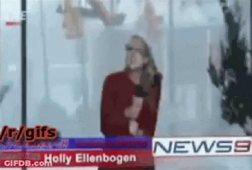 Holly Ellenbogen Is A News Anchor On The News 9 Channel GIF