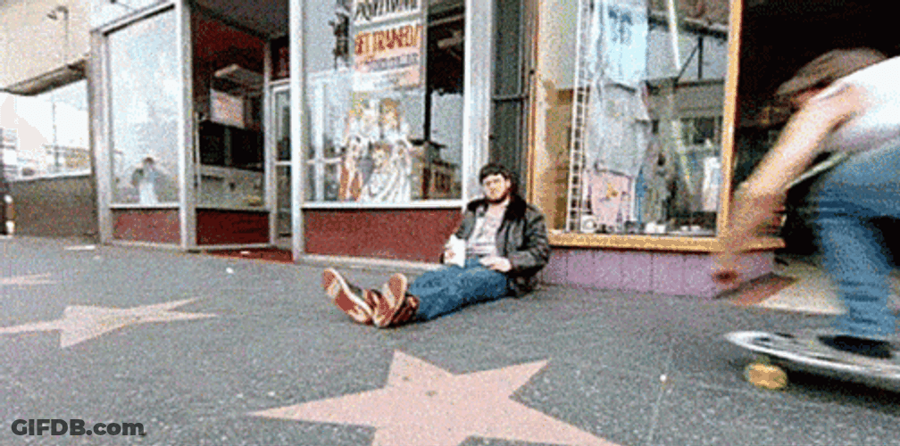 Hollywood Boulevard Skateboard GIF