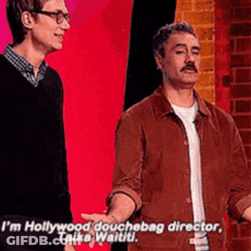 Hollywood Douchebag Introduction GIF