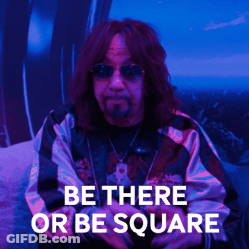 Hollywood Squares Ace Frehley Be There Be Square GIF