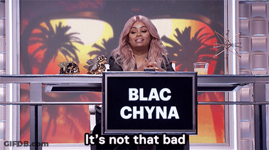 Hollywood Squares Blac Chyna It's Not That Bad GIF