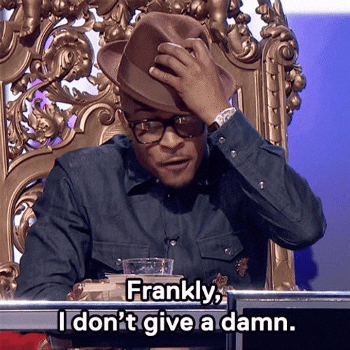 Hollywood Squares Frankly Don't Give Damn GIF