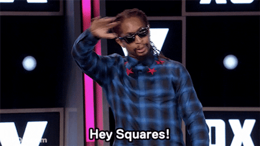 Hollywood Squares Hey Squares Guy Waive GIF