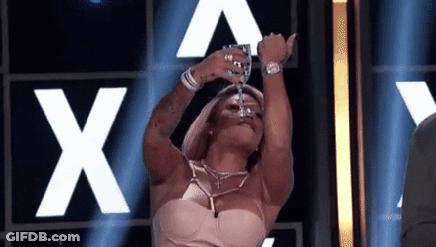 Hollywood Squares Jessica Dime Hand Dancing GIF