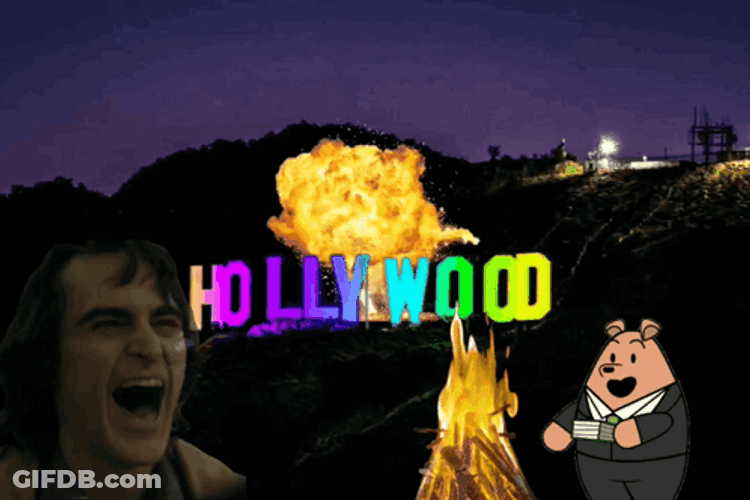 Hollywood Weird Meme GIF