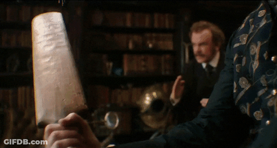 Holmes And Watson Measure Hangover Math GIF