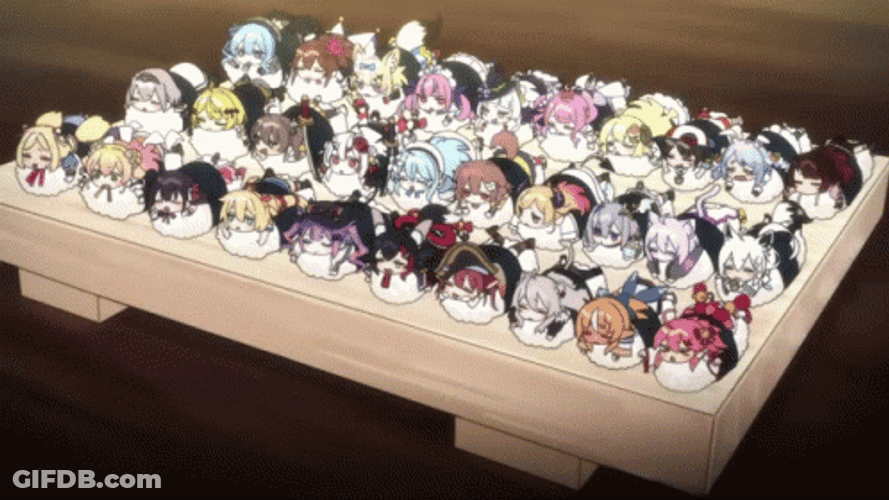Holo Live Sushi GIF
