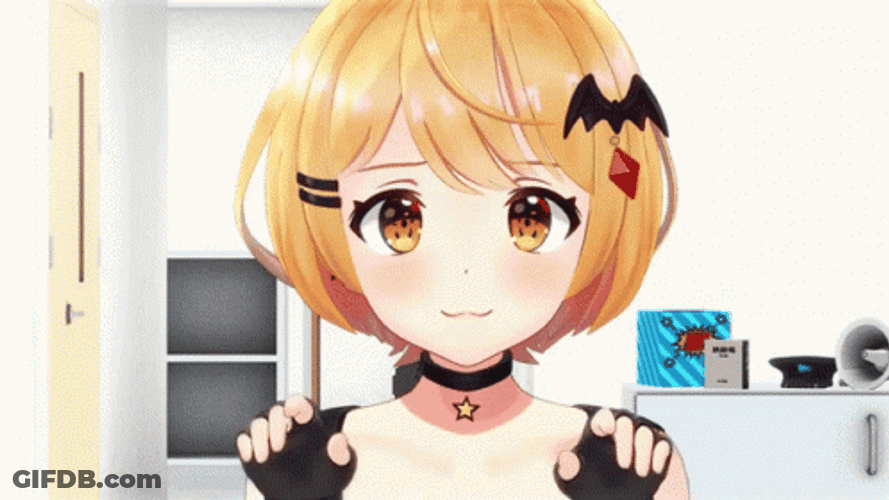 Hololive Charming Yozora Mel GIF