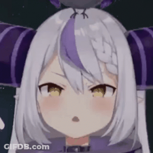 Hololive Laplus Charming Smile GIF