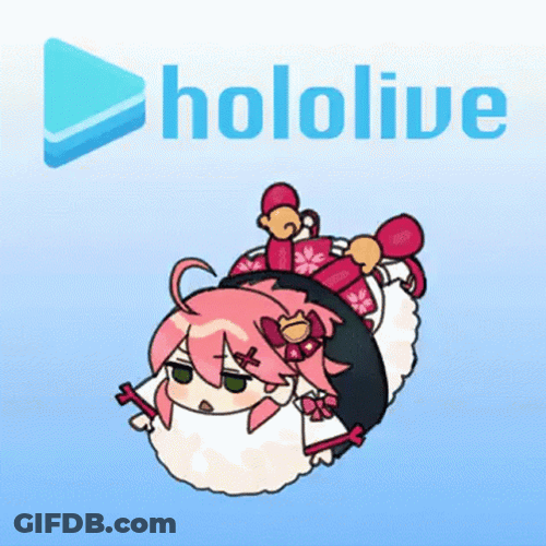 Hololive Members Sped Up Shifting GIF