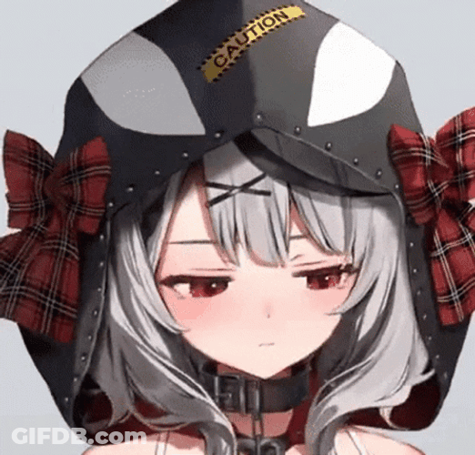 Hololive Sakamata Chloe Unsure Face GIF