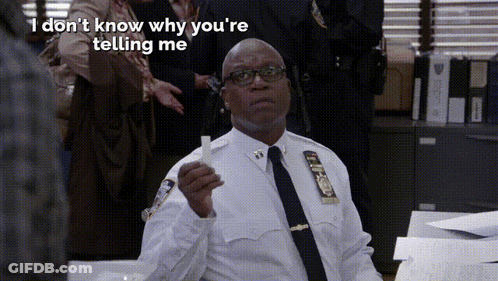 Holt Brooklyn Nine-Nine GIF