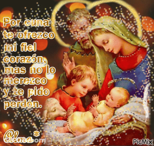 Holy Family Spanish Quote Alma GIF