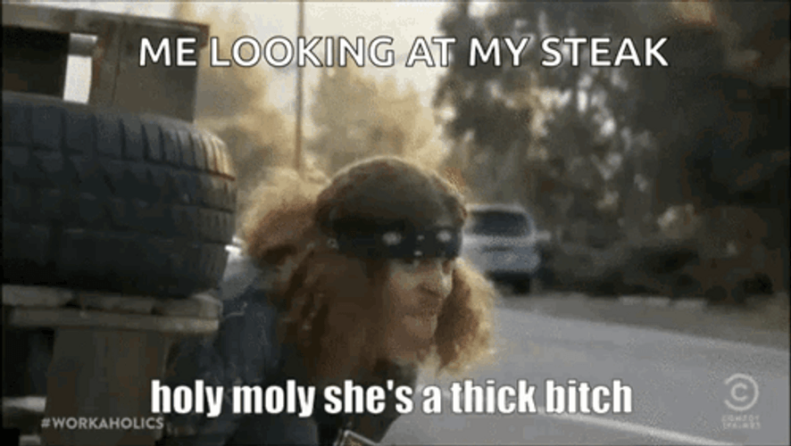 Holy Moly Meme She's Thick GIF