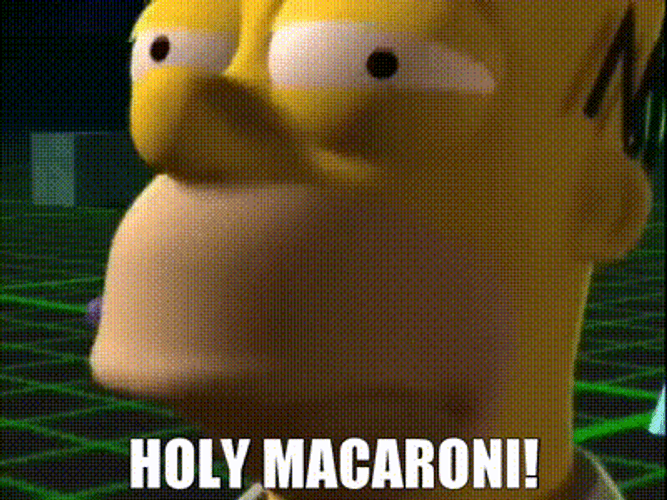Holy Moly Meme Simpson Macaron GIF