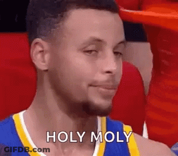 Holy Moly Meme Stephen Curry GIF