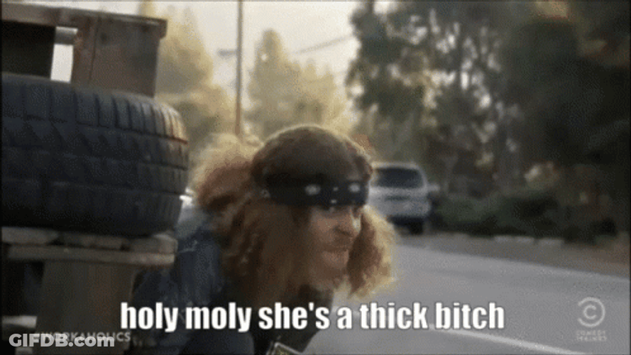 Holy Moly She's A Thick GIF