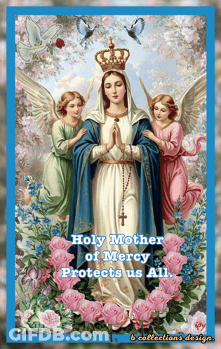 Holy Mother Of Mercy Poster GIF