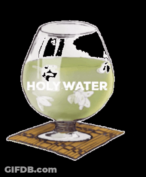 Holy Water Drink Liquor GIF