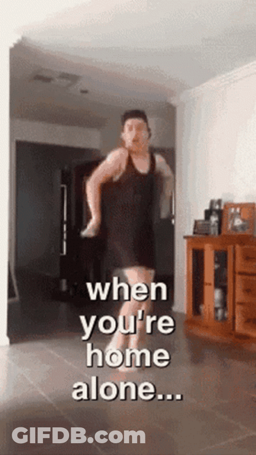 Home Alone Happy Dancing GIF