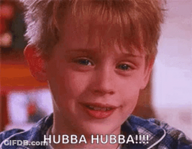 Home Alone Kevin Eyebrow Raise Hubba Hubba GIF