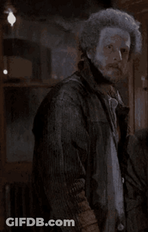 Home Alone Marv Murchins Yelling Neva GIF