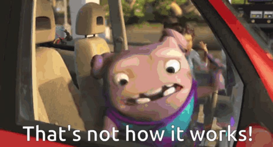 Home Animation That's Not How This Works GIF