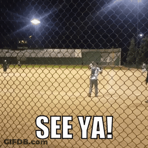 Home Run See Ya GIF