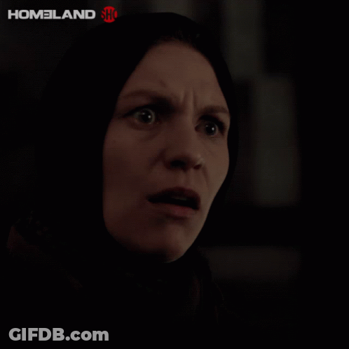 Homeland Show Poster Woman In Hijab GIF