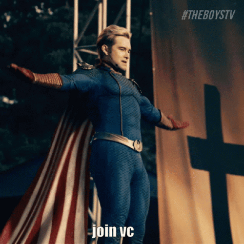 Homelander Flying On Crowd Join VC GIF