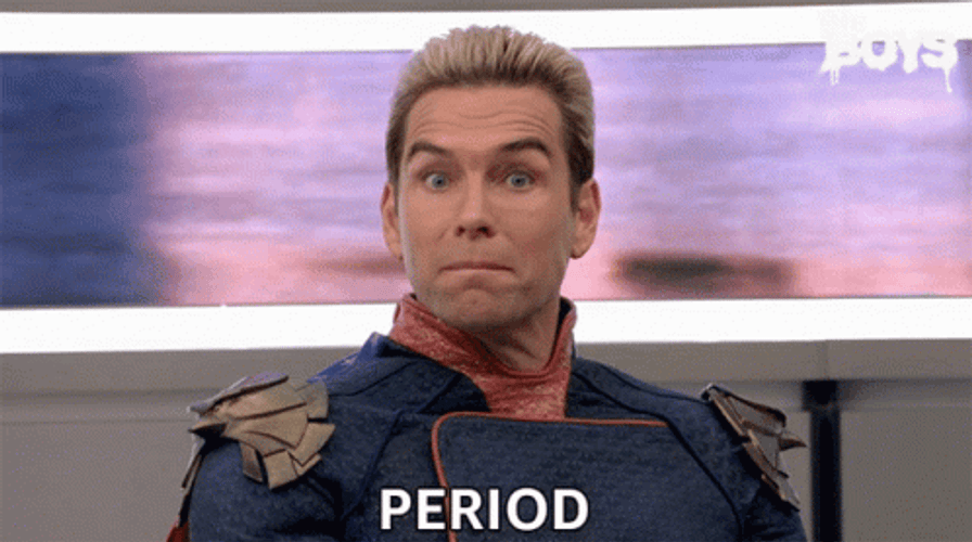 Homelander Hand Slash Period GIF