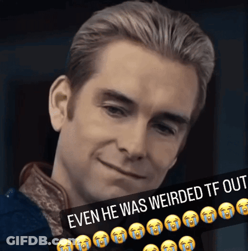 Homelander Meme Weirded GIF