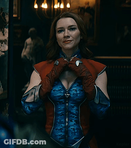 Homelander Milk Woman Offers Breastmilk GIF