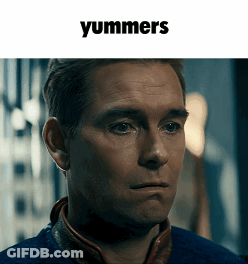 Homelander Milk Yummers GIF
