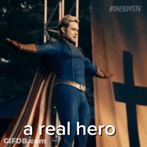 Homelander Real GIF