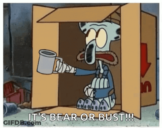 Homeless Squidward Beg Spare Change GIF