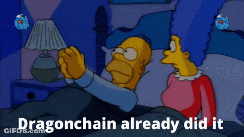 Homer And Marge Simpson Dragonchain Already Did It GIF